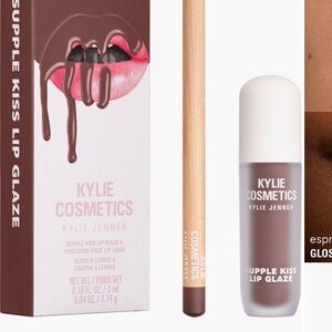 Kylie Cosmetics Supple Kiss Lip Glaze - Deep Brown
